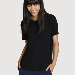 Oversized Black Tee